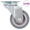 vidaXL 144 st Zwenkwielen 50 mm
