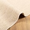 vidaXL Vloerkleed ZIZUR beige binnen en buiten 60x110 cm jute look