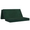 vidaXL Vouwbare Bankbed 120 x 67 x 45 cm Donkergroen