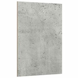 vidaXL Decorpanelen 12 st Betongrijs 30 x 42 x 0,27 cm Bewerkt hout