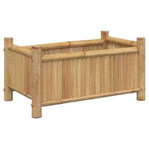 vidaXL Plantenbak 50x30x25 cm bamboe