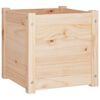 vidaXL Plantenbakken 2 st 40x40x40 cm massief grenenhout