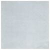 vidaXL Vloerkleed HUARTE laagpolig zacht wasbaar 160x160 cm blauw