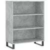 vidaXL Schappenkast 69,5x32,5x90 cm bewerkt hout betongrijs