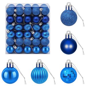 vidaXL Kerstballen set 150 st Blauw 3 cm Polystyreen