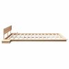 vidaXL Bedframe Bruin 180 x 200 cm Hout