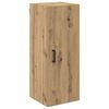 vidaXL Hoge kast Artisan Eiken 69,5 x 34 x 180 cm Bewerkt hout