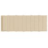 vidaXL Ligbedkussen 180x60x4 cm oxford stof beige