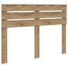 vidaXL Hoofdbord Artisan Eiken Bewerkt hout