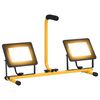 vidaXL Spotlight met handvat LED 2x50 W warmwit