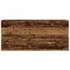 vidaXL Wastafelkast 100x38,5x45 cm bewerkt hout oud houtkleurig