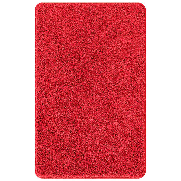 vidaXL Antislip Badmat Rood 60 x 90 cm PP