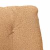 vidaXL Fauteuil Beige 69 x 74 x 93 cm Sherpa Stof