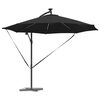 vidaXL Cantilever Banana Parasol Zwart 294 x 294 x 248 cm