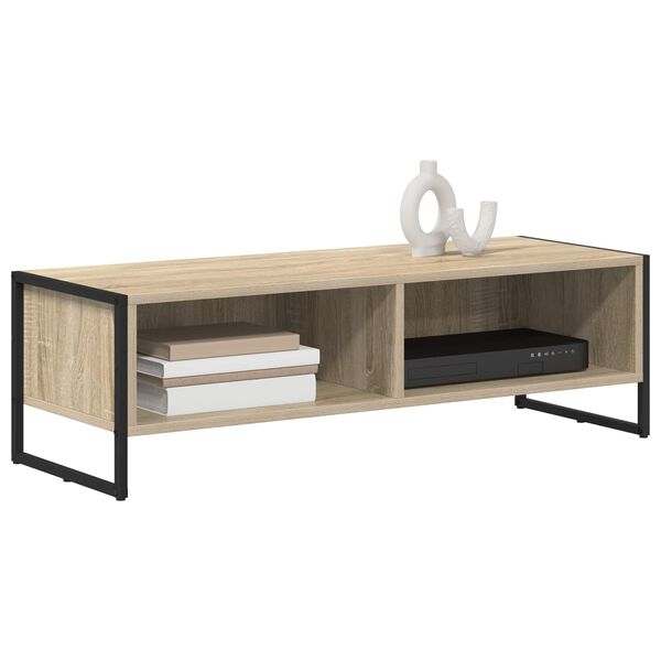 vidaXL TV-kast Sonoma 100 x 36.5 x 30.5 cm Bewerkt hout
