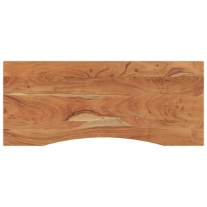 vidaXL Bureaublad rechthoekig 120x50x2,5 cm massief acaciahout