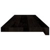 vidaXL Traptreden 12 st 90x30x2 cm massief eikenhout donkerbruin