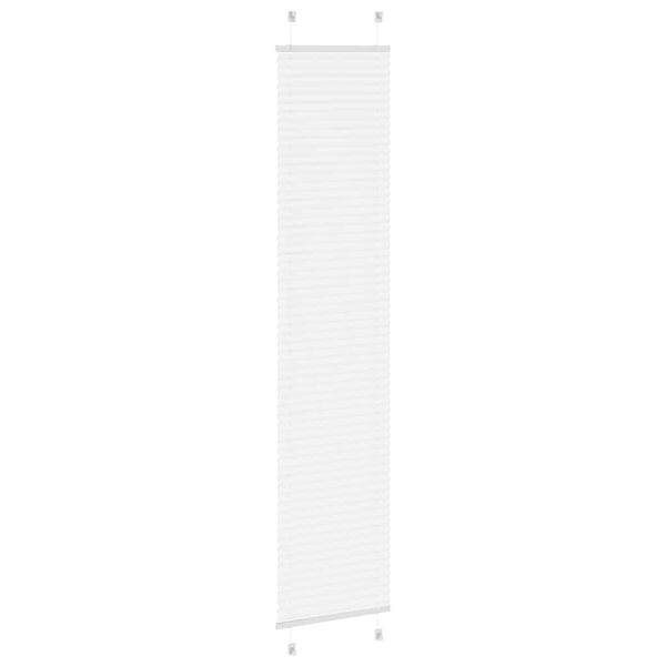 vidaXL Pliss&eacute; rolgordijn 50x200 cm stofbreedte 49,4 cm polyester wit