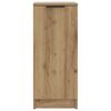 vidaXL Schoenenkast 29,5x35x70 cm bewerkt hout artisanaal eikenkleur