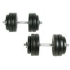 vidaXL 18-delige Halterset 30 kg