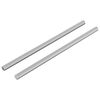 vidaXL Draadstaaf 2 pcs Zilver 6 x 135 mm Staal