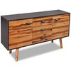 vidaXL Dressoir 115x35x70 cm massief acaciahout