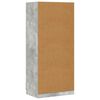 vidaXL Kledingkast 80x52x180 cm bewerkt hout betongrijs