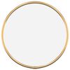 vidaXL Wandspiegel rond &Oslash;20 cm goudkleurig