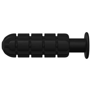 vidaXL Voetbal Tafel Handvatten 10 pcs Zwart 2,8 x 2,8 x 9,3 cm