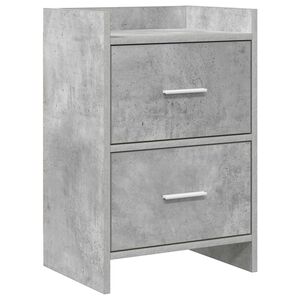 vidaXL Nachtkastjes Betongrijs 40 x 30 x 60 cm Bewerkt hout