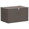 vidaXL Opbergbox 24 st Nonwoven stof 60 x 43 x 35 cm 90,3 L Grijs