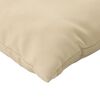 vidaXL Sierkussens 4 st 40x40 cm stof beige