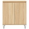 vidaXL Dressoir 60x35x70 cm bewerkt hout sonoma eikenkleurig