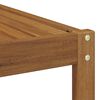 vidaXL Buiten bankenset 3 pcs Naturel Massief Acaciahout en Polyester