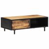 vidaXL Salontafel 105x50x35 cm ruw mangohout