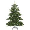 vidaXL Kunstmatige Inklapbare Kerstboom Groen 150 cm PVC en staal