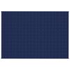 vidaXL Verzwaringsdeken 140x200 cm 6 kg stof blauw