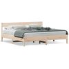 vidaXL Bedframe zonder matras massief grenenhout 180x200 cm