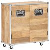 vidaXL Dressoir met 2 deuren 70x30x69 cm massief mangohout