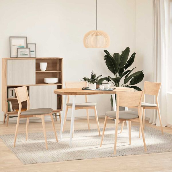 vidaXL Console tafelpoten conische vorm 4 st 72-73 cm staal wit