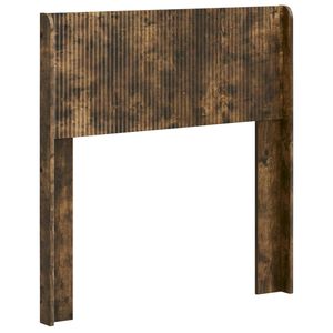 vidaXL Hoofdbord Gerookt eiken Bewerkt hout