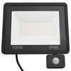 vidaXL Spotlight met sensor LED 100 W warmwit