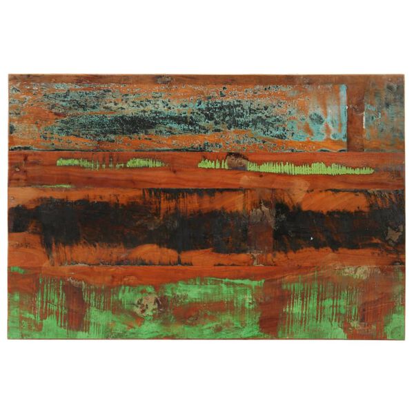 vidaXL Tafelblad rechthoekig 15-16 mm 60x90 cm massief gerecycled hout
