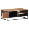 vidaXL Salontafel 90x50x35 cm massief acaciahout
