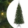 vidaXL Kunstkerstboom Groen 210 cm PE en PVC