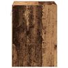 vidaXL Garage wandkasten 2 st bewerkt hout oud hout