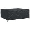 vidaXL Meubelhoes Effen Zwart 250 x 210 x 70 cm 210D
