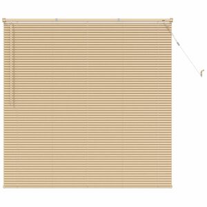 vidaXL Venetiaanse Blind Lichtbruin met Patroon 150 x 150 cm PVC
