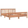 vidaXL Bedframe massief teakhout 160x200 cm