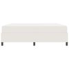 vidaXL Bedframe met matras Cr&egrave;me 180 x 200 cm Stof